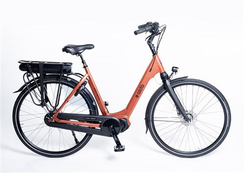 Aldo 28 pouces vélo électrique sottovento 55cm rouge cuivre 504wh marches