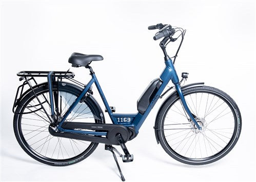 Aldo 28 pouces vélo électrique mère vélo 50cm azzuro bleu e-multi