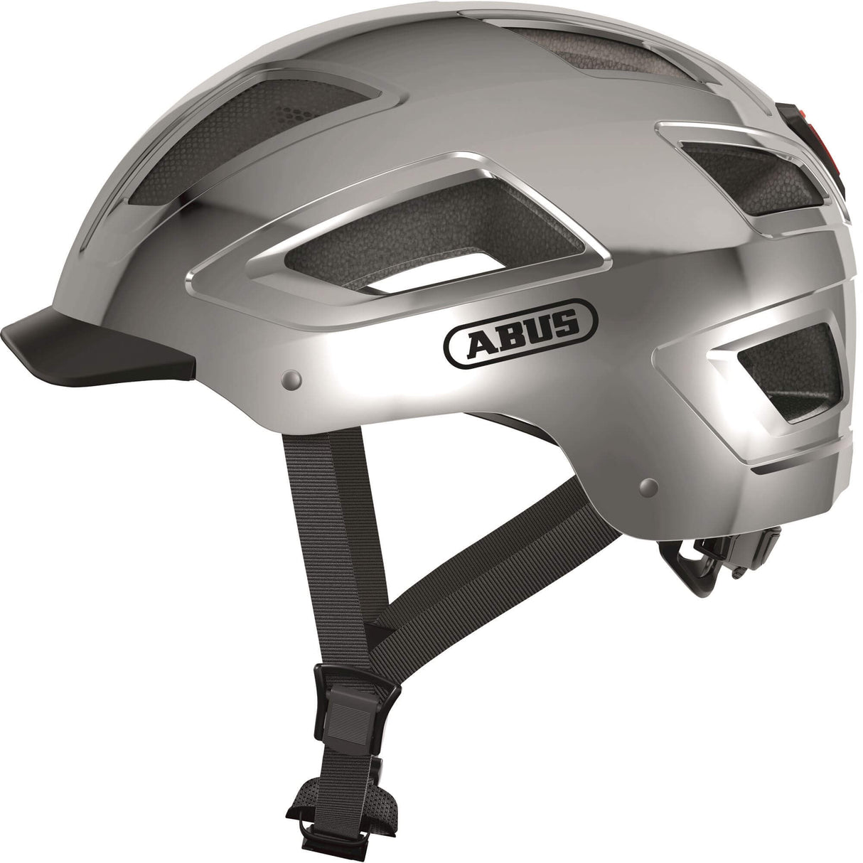 Casque Abus hyban 2.0 chrome argent m 52-58cm