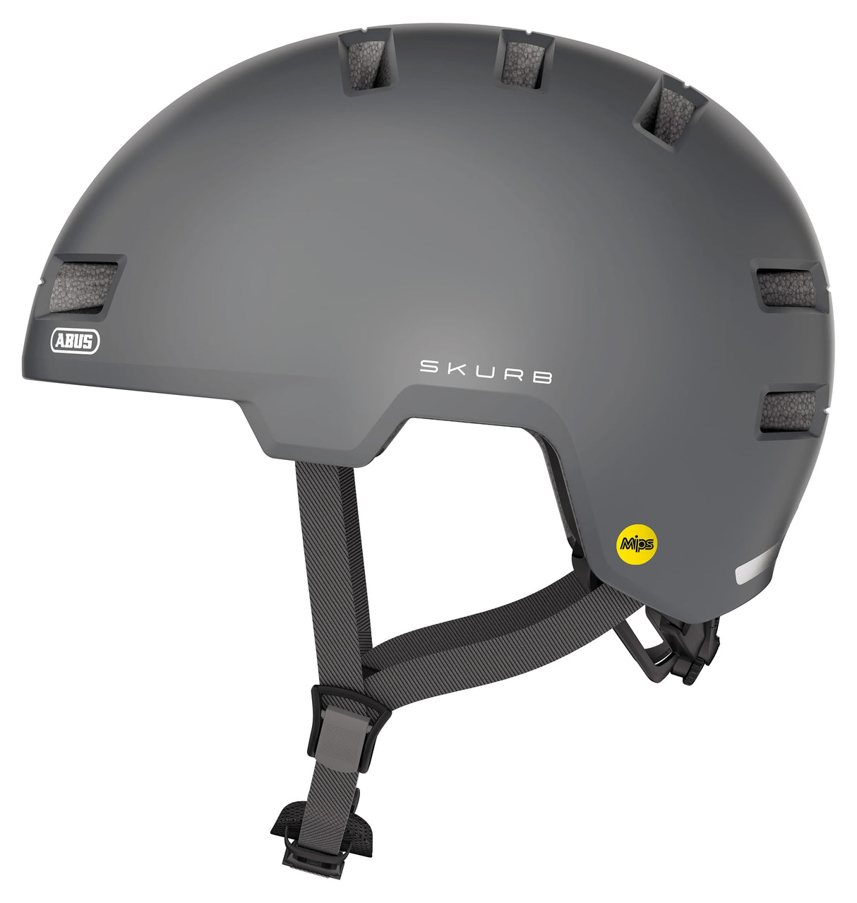 Abus casque skurb mips béton gris m 55-59cm