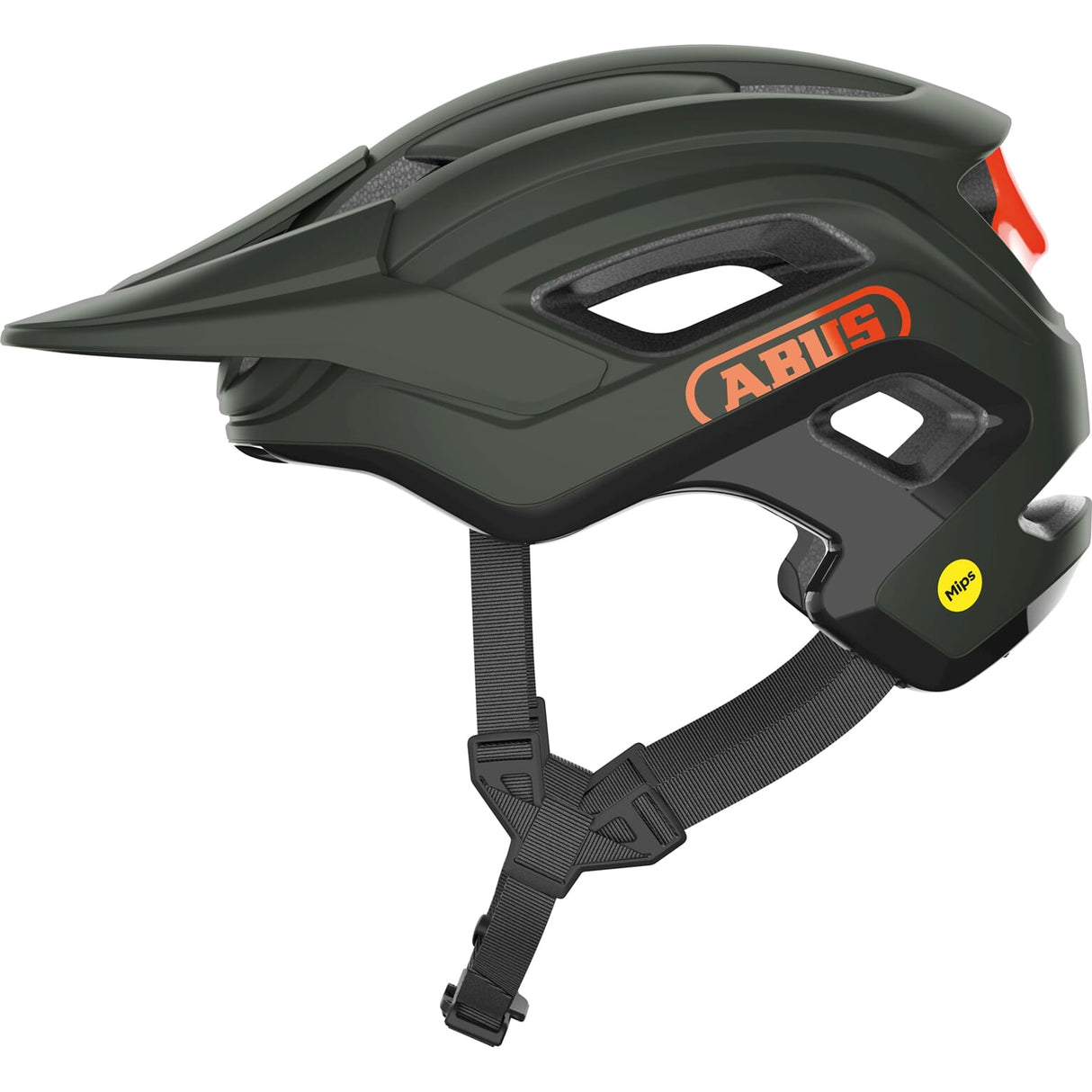Abus casque cliffhanger mips vert olive l 57-61cm