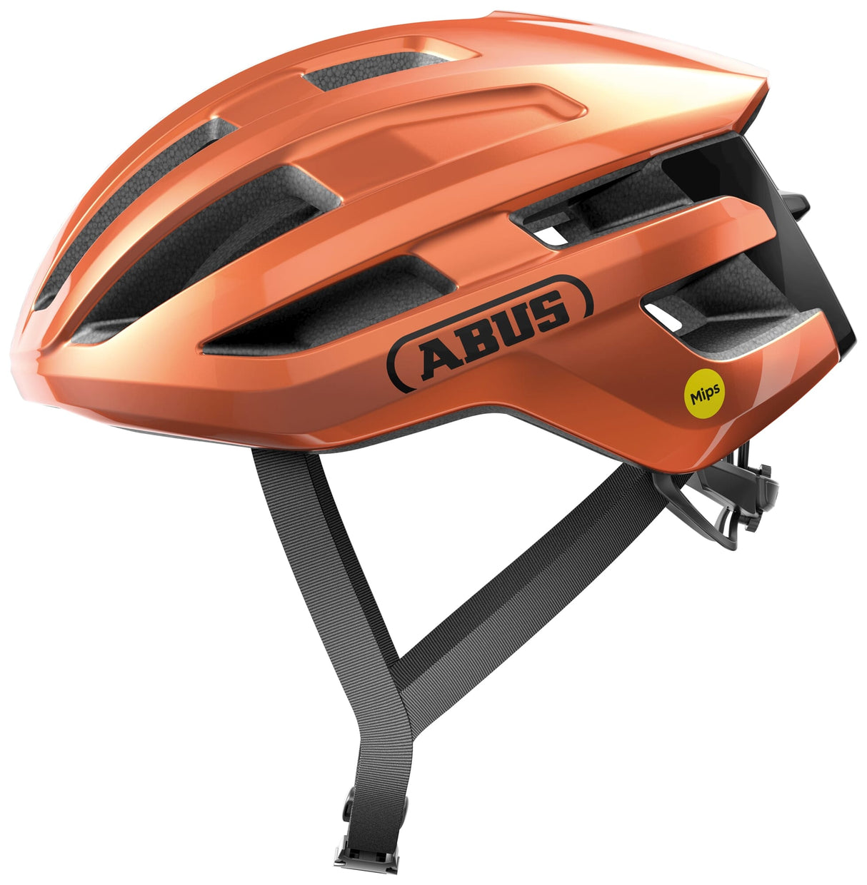 Abus casque powerdome mips poisson rouge orange m 54-58cm