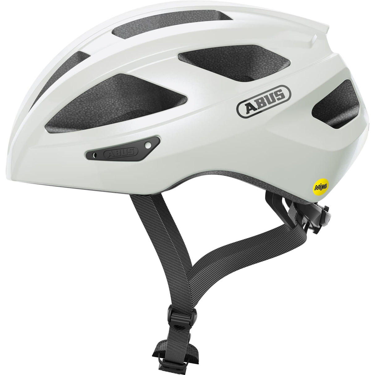ABUS CASHET MACATOR MIPS PEARL WHITE S 51-55CM