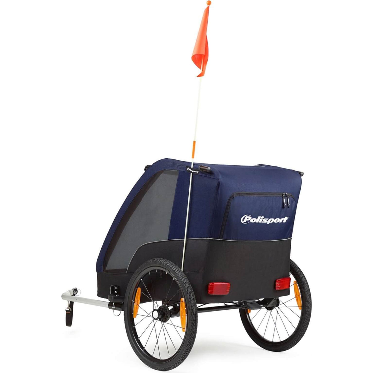 Polisport bicycle trailer duo blue 117x86x94cm
