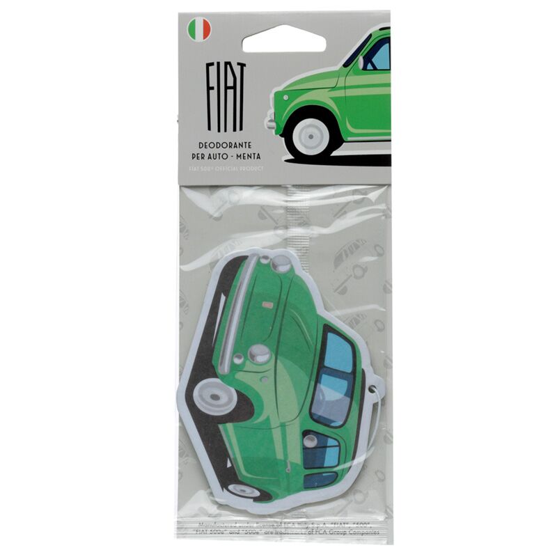 Menthe poivrée - Désodorisant Fiat 500 vert rétro