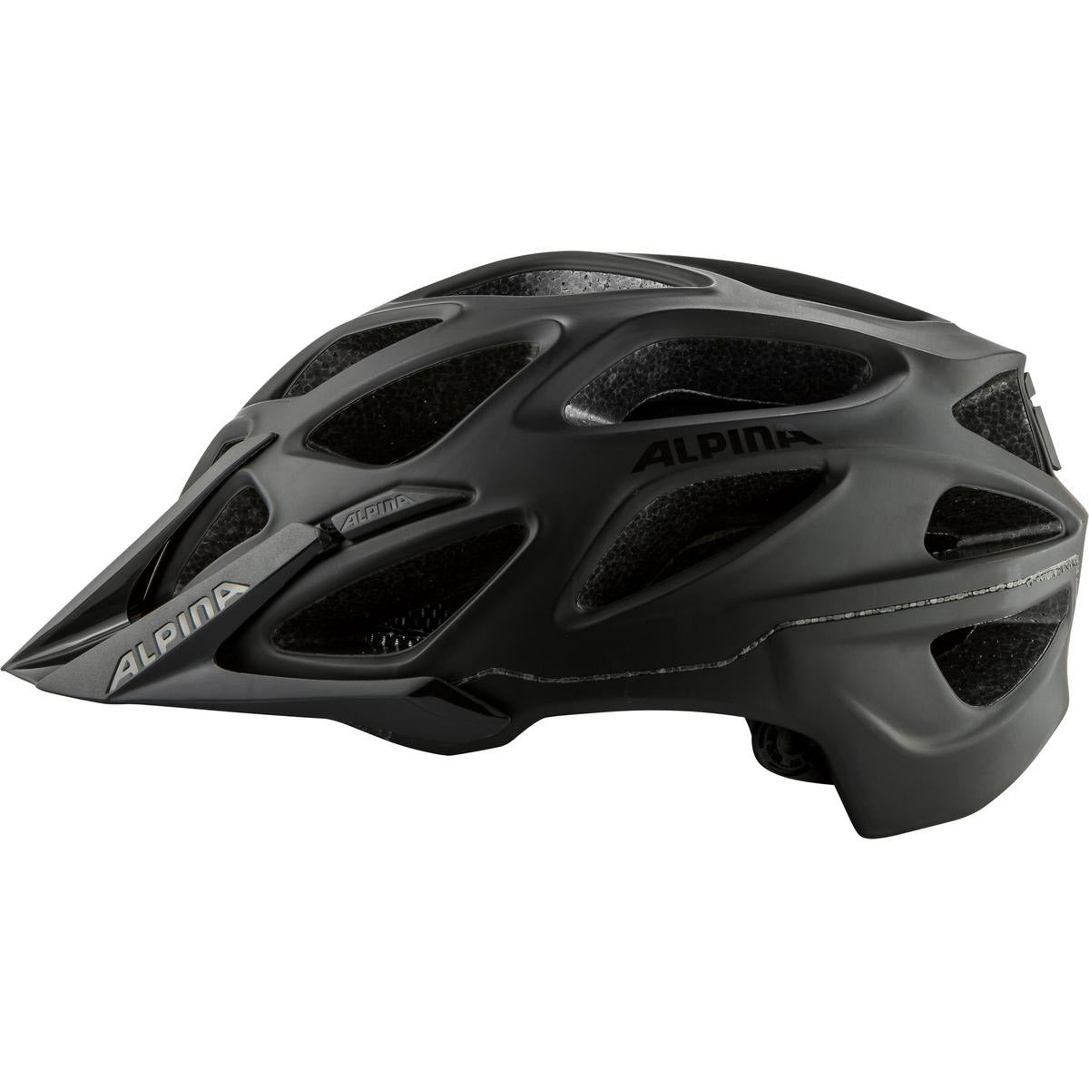 Olympic sportswear alpina sports casque vtt mythos 3.0 l.e. 52-57 noir mat