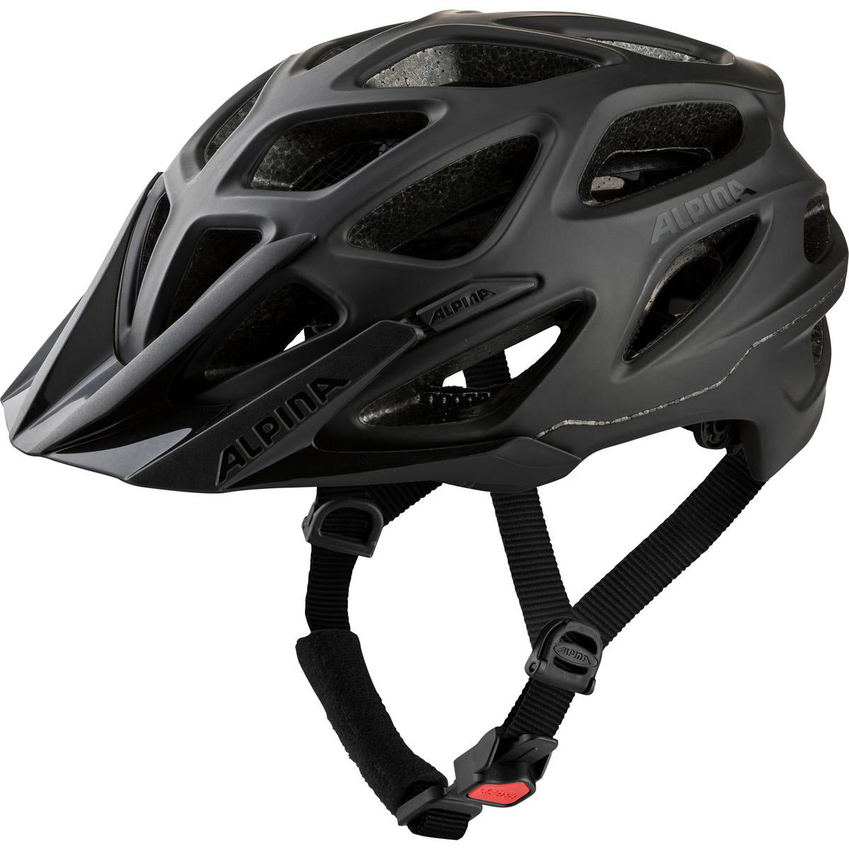 Olympic sportswear alpina sports casque vtt mythos 3.0 l.e. 52-57 noir mat