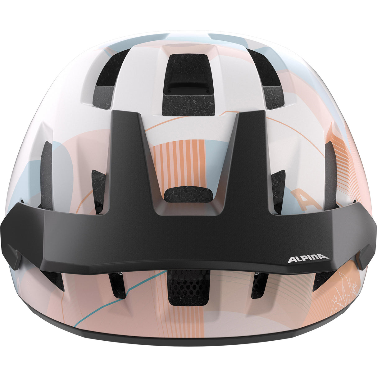 Olympic sportswear alpina sports casque vtt taunus mips 52-56 sable blanc mat