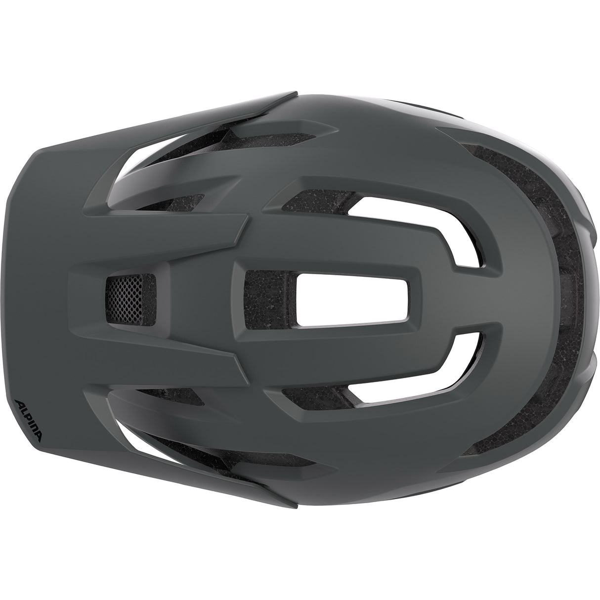 Olympic sportswear alpina sports casque vtt taunus 55-59 gris foncé mat