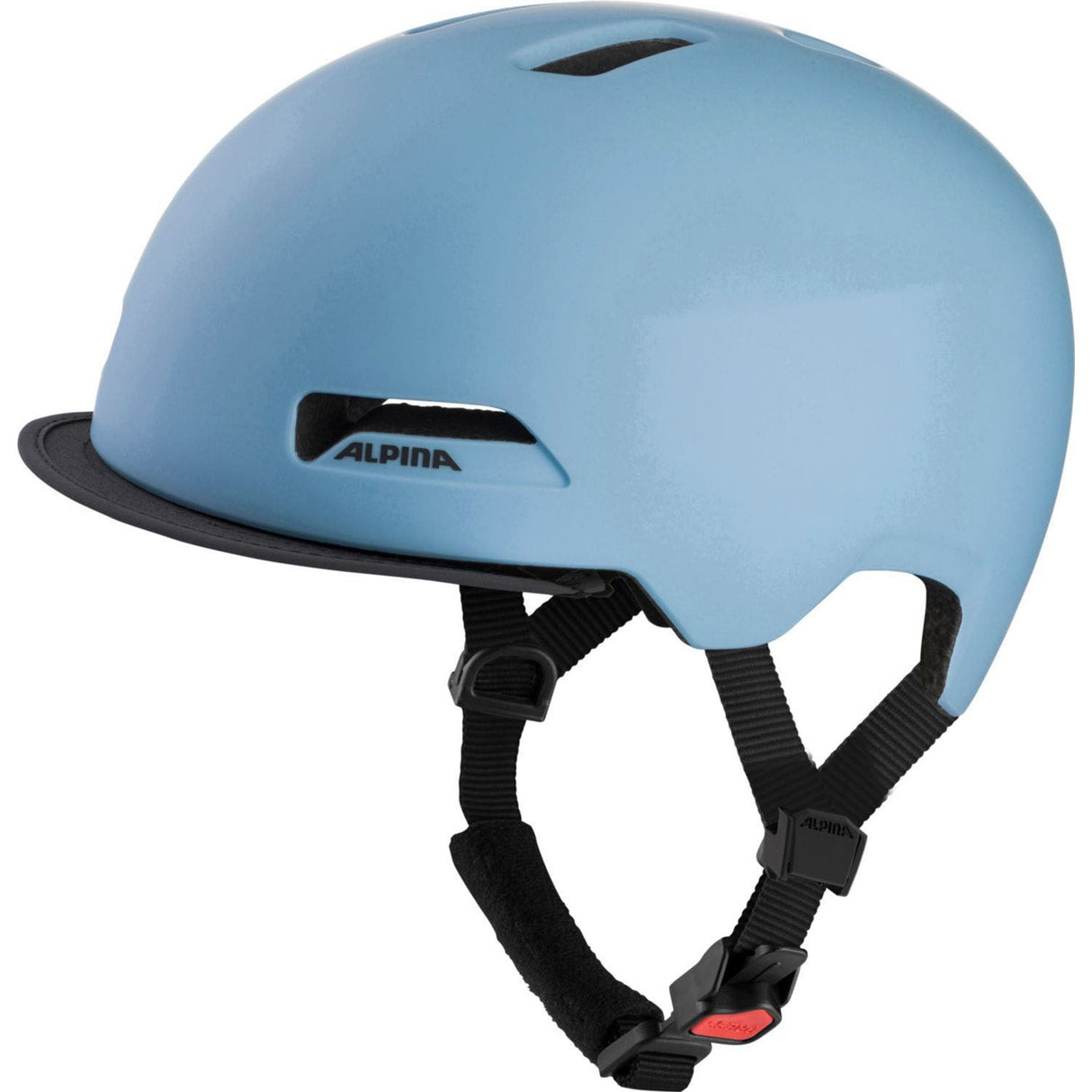 Alpina casque urbain sportif brooklyn 52-57 bleu mat