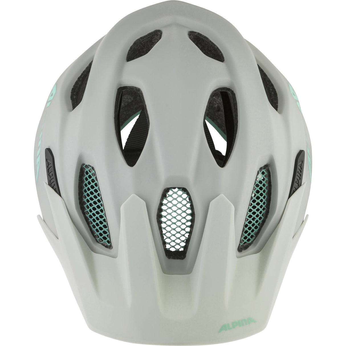 Vêtements de sport olympiques alpina sports casque pour enfants apax jr. mips 51-56 gris turquoise mat