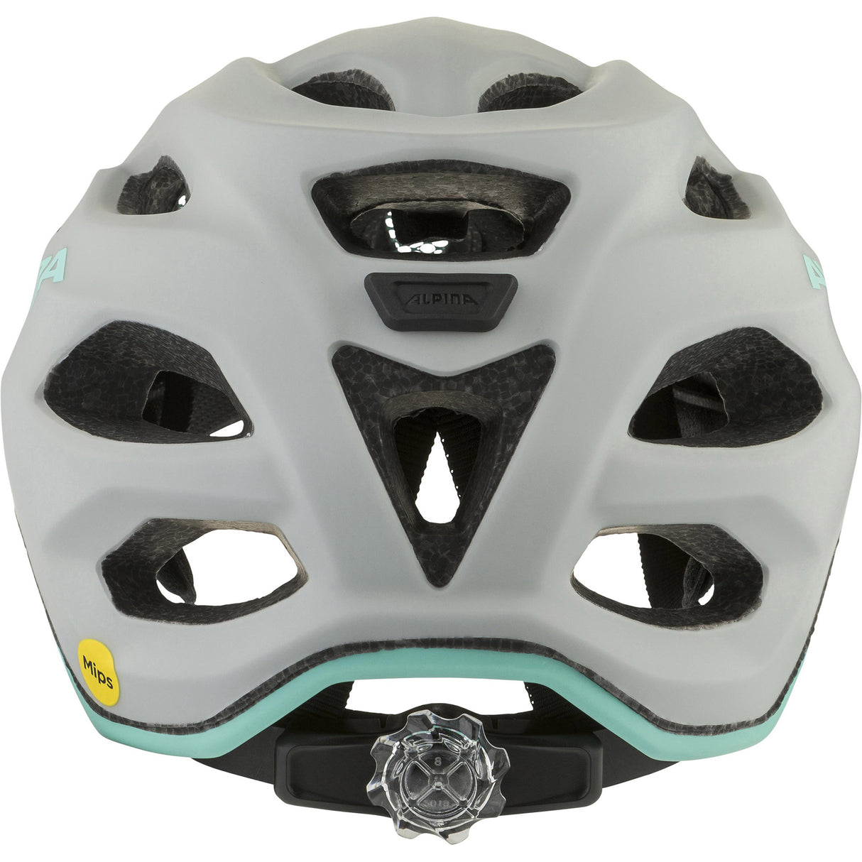 Vêtements de sport olympiques alpina sports casque pour enfants apax jr. mips 51-56 gris turquoise mat
