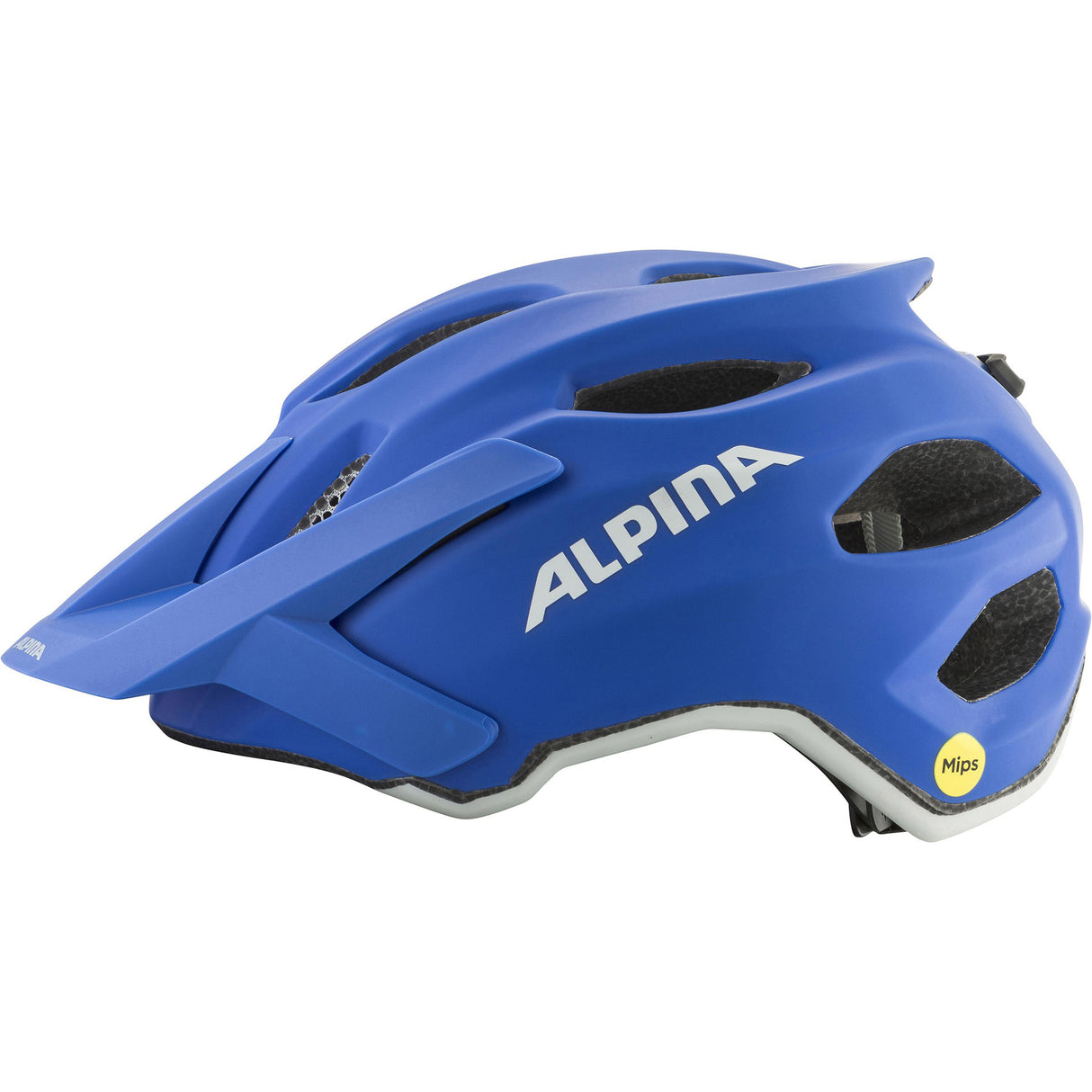 Alpina casque de sport pour enfants apax jr. mips 51-56 bleu mat