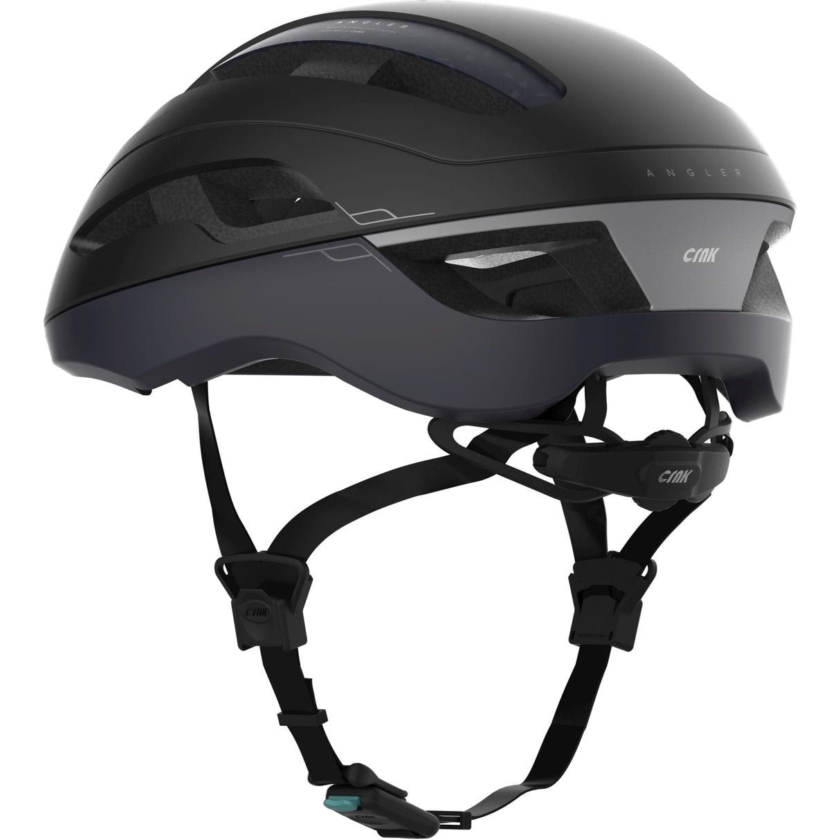 CRNK Helm Angler Stone Black L 57-63 cm