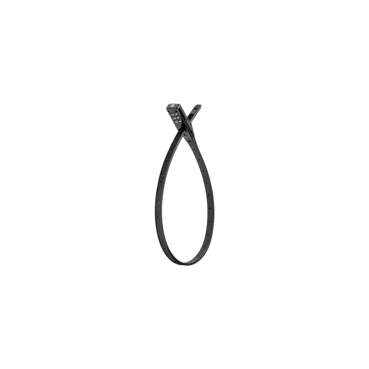 Axa câble antivol code fermeture éclair noir