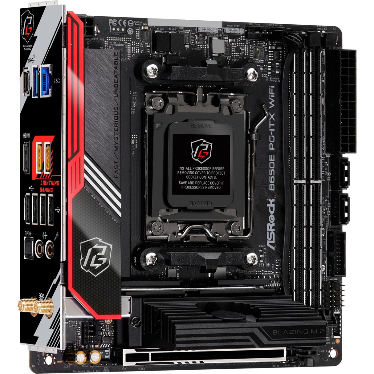 ASROCK ASROCK B650E PG-ITX WiFi