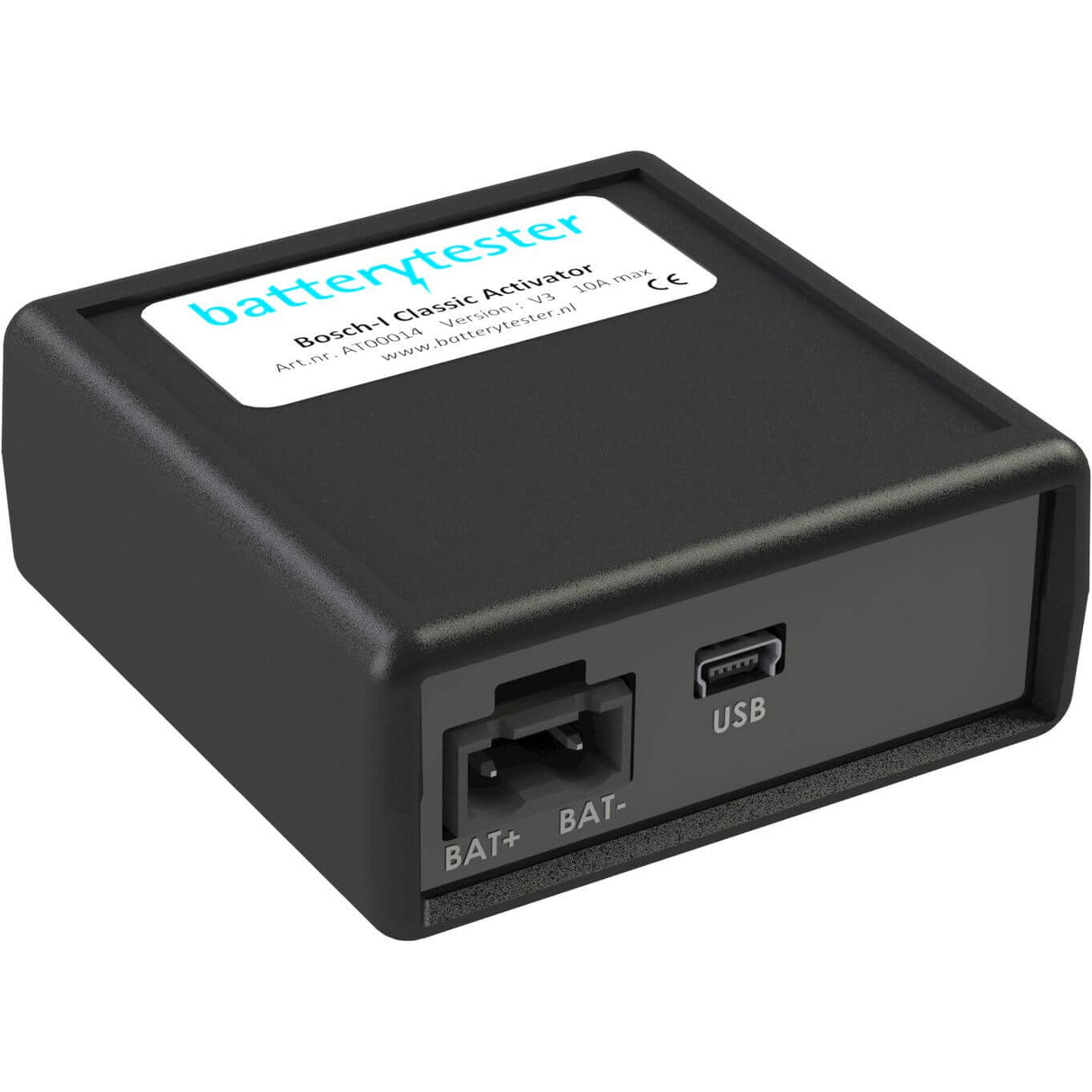 BatteryTester - Battre de la batterie du vélo d'étiquette blanche | Plastique | |