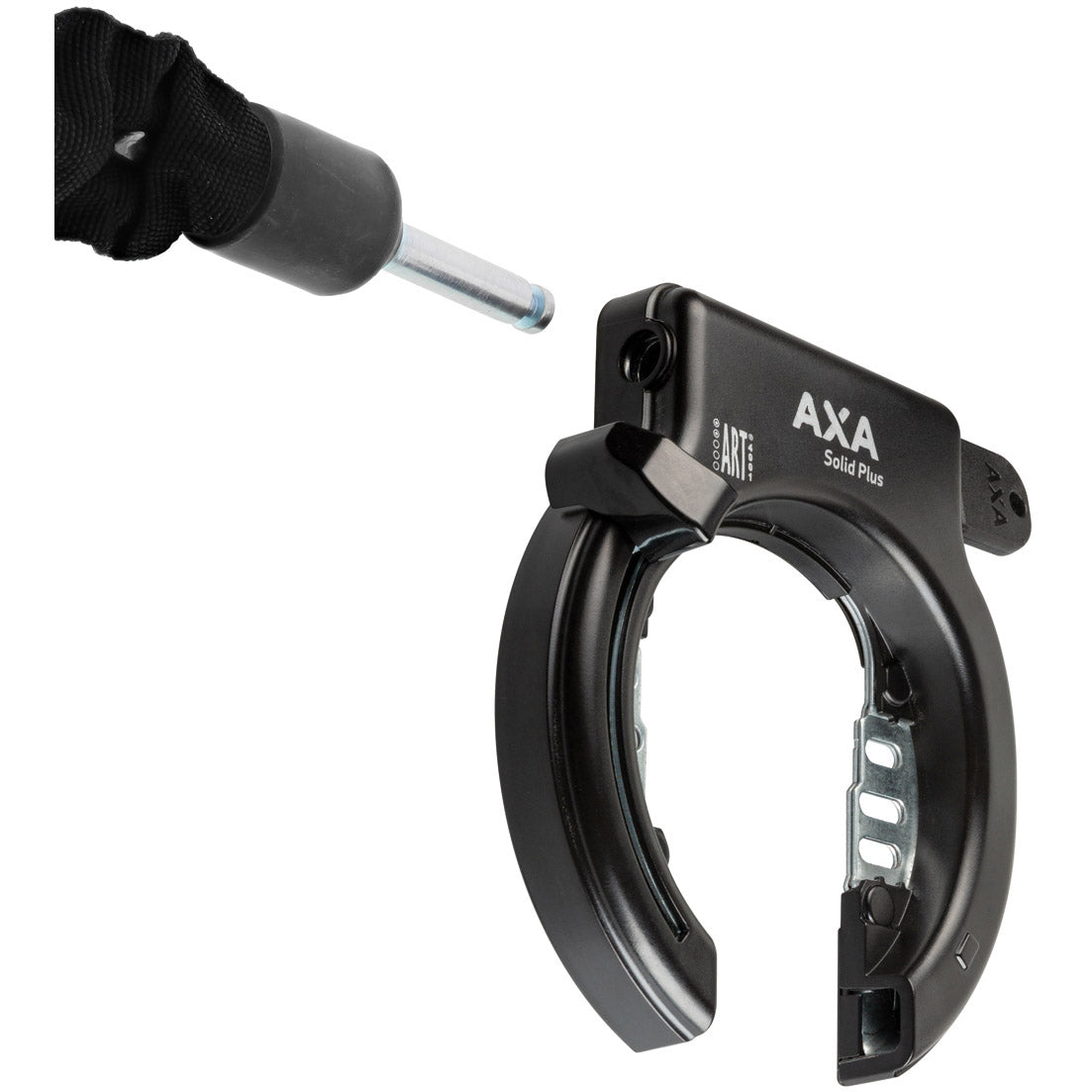 Antivol de cadre Axa solid plus noir (sur carte)