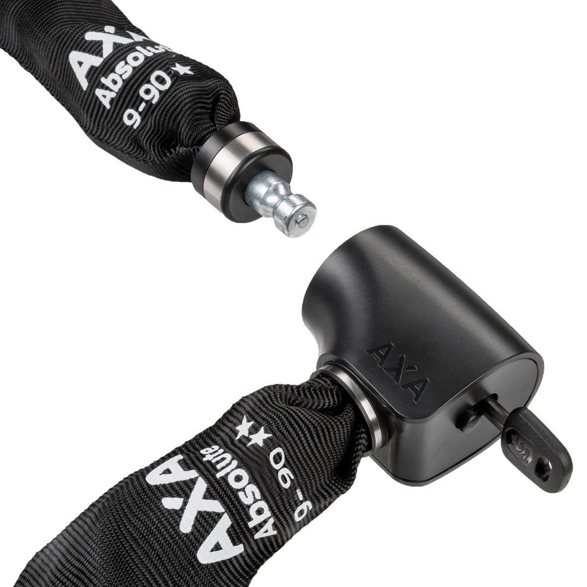 Axa antivol à chaîne absolu 9-90cm art** noir