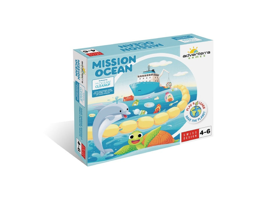 Adventerra Games Board Game Mission Ocean