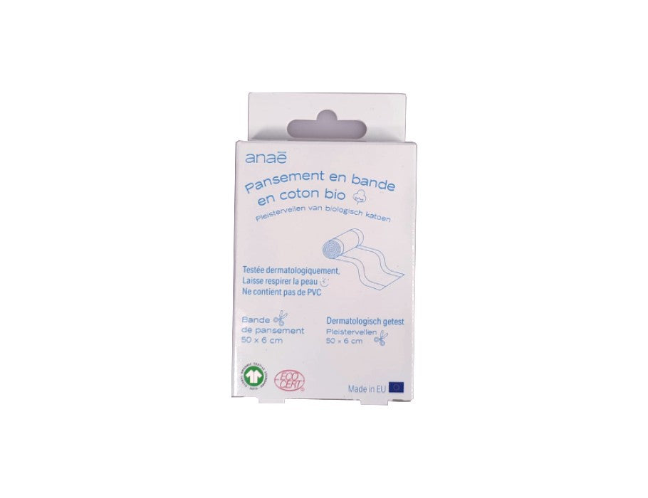 Pansements Anae - coton bio - rouleau 50cm