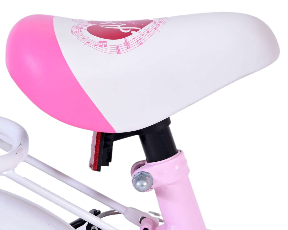 Volare Ashley Vélo pour enfants Filles 12 pouces Rose Deux freins à main