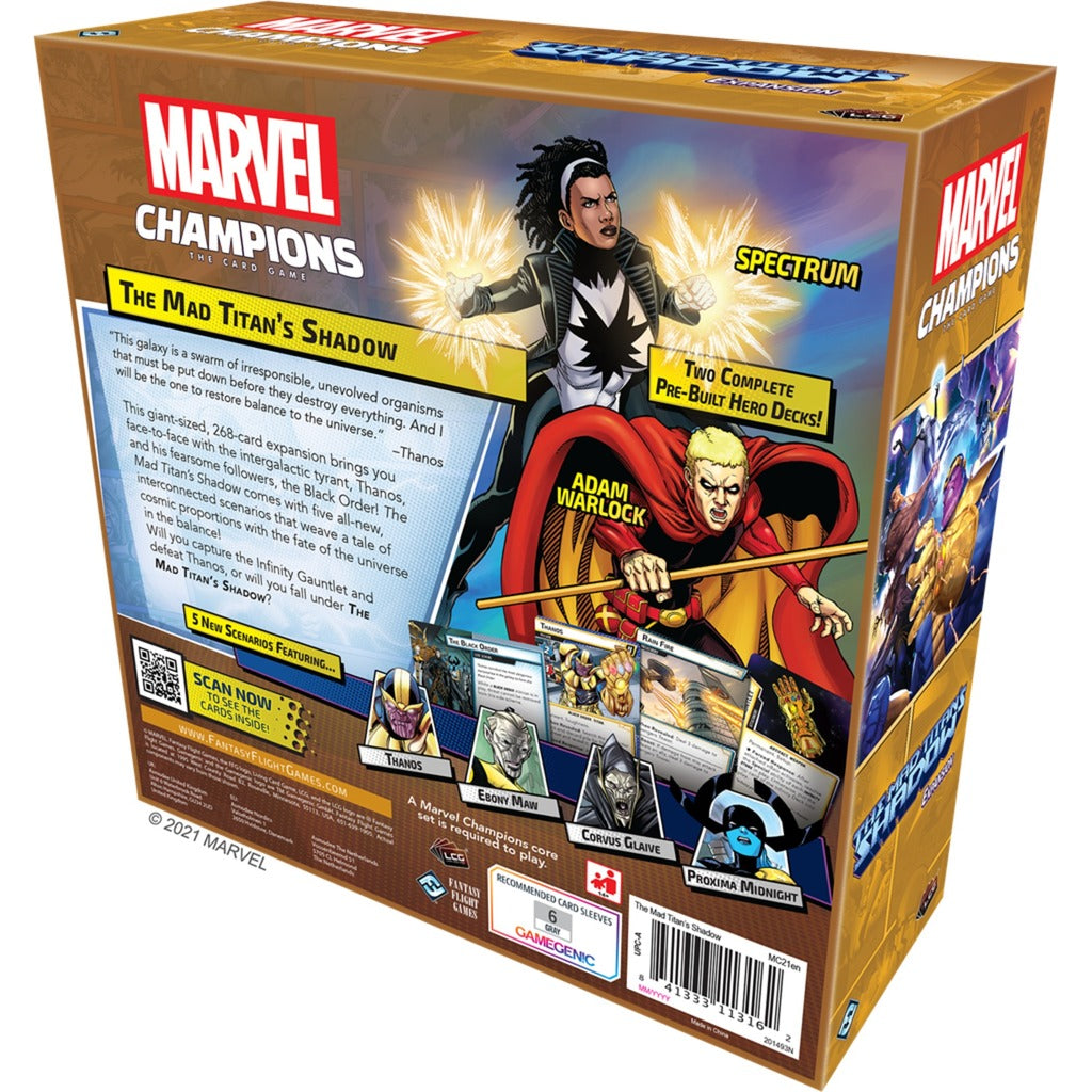 Asmodee défend l'extension de l'ombre du titan fou