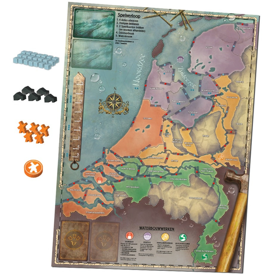 Asmodee Pandemic: Édition de collection de marée montante