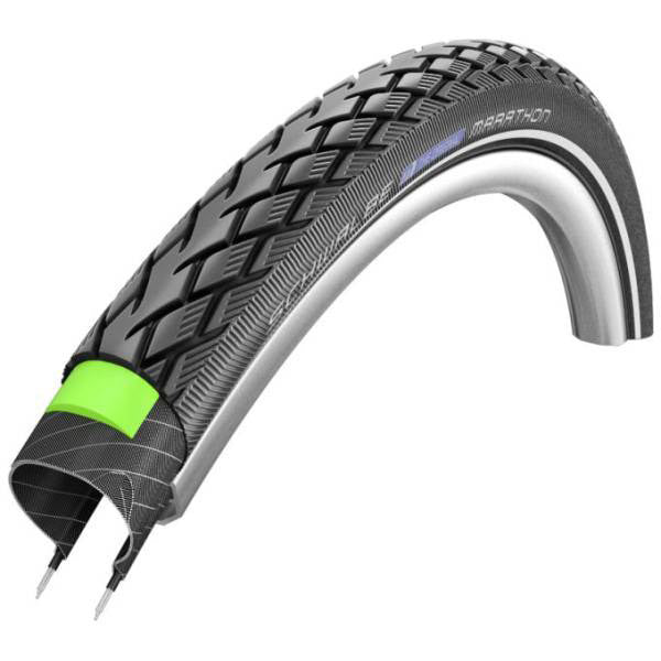 Schwalbe pneu marathon perf g-guard 16 x 1,75 zw reflète