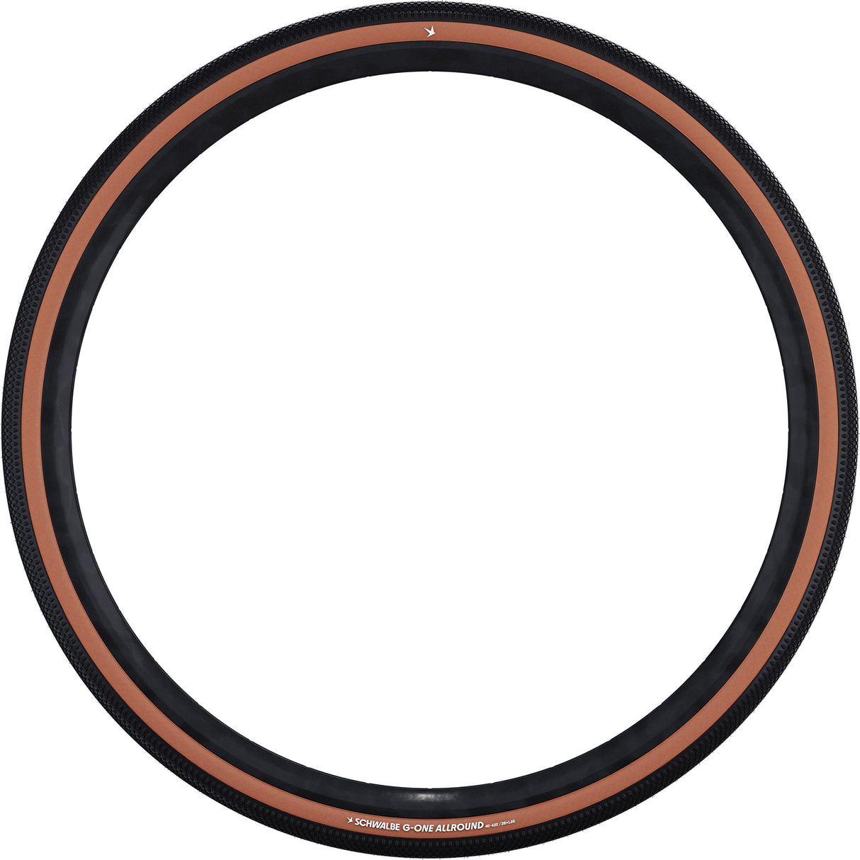 Pneu Schwalbe 40-622 g-one polyvalent noir marron pliable TLR gravier