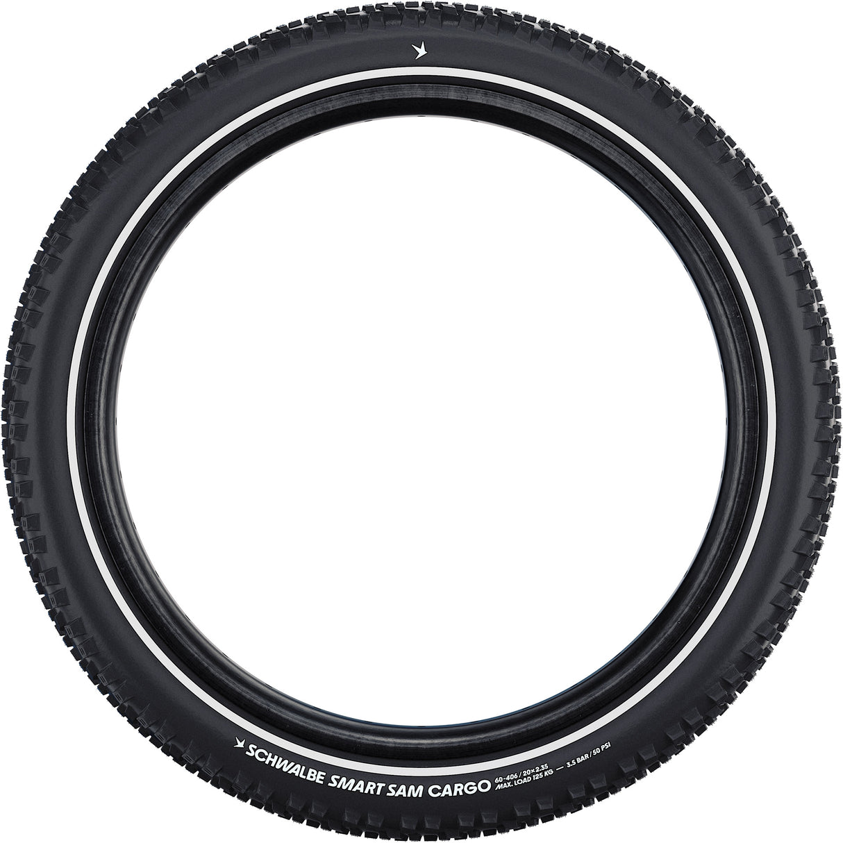 Schwalbe pneu smart sam cargo perf. 60-559 +r noir