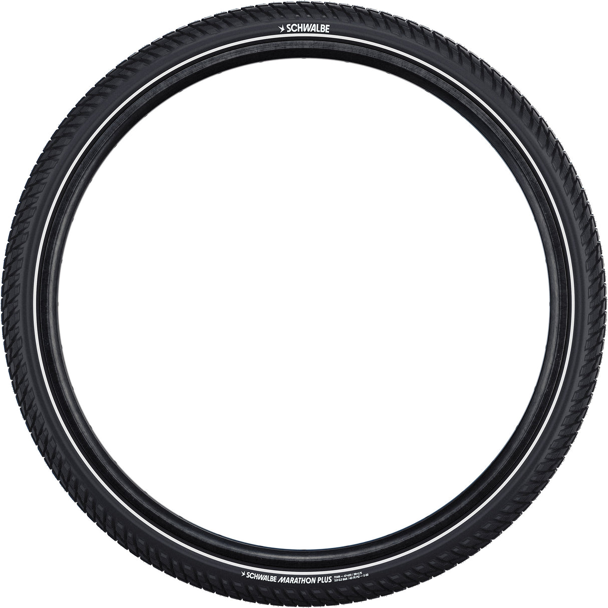 Schwalbe pneu extérieur marathon plus tour smartguard 28 x 1,50 40-622 mm - noir avec reflet