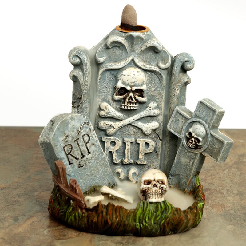 Porte-encens à reflux Rip Tombstone