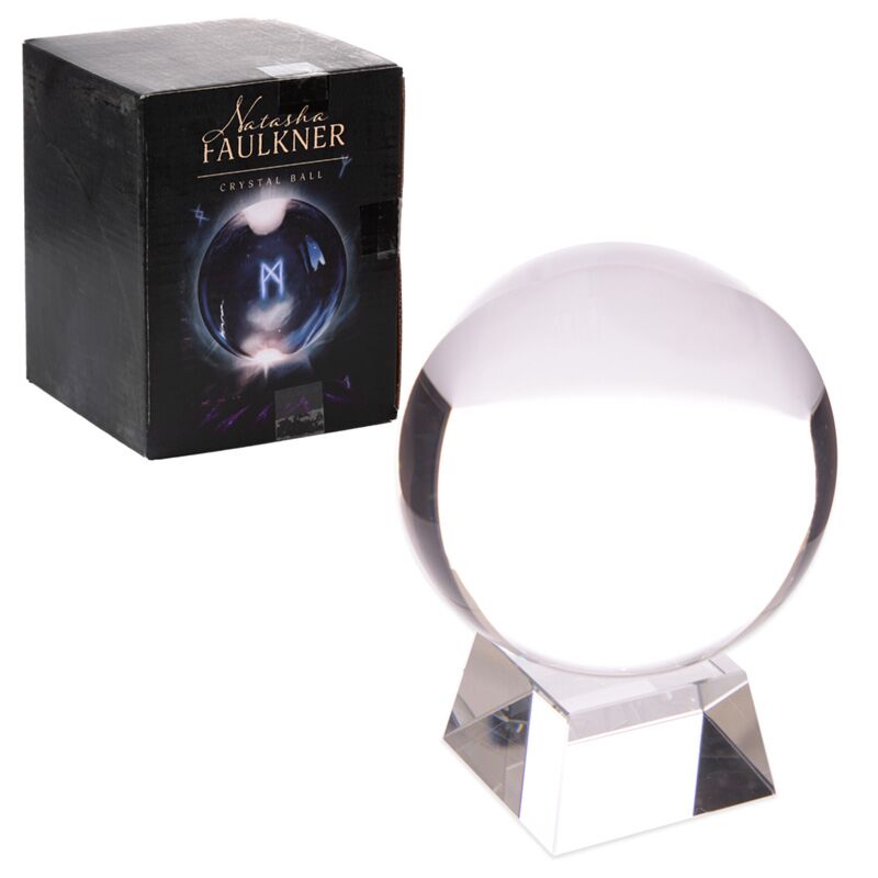 Boule de cristal en coffret cadeau - 10 cm