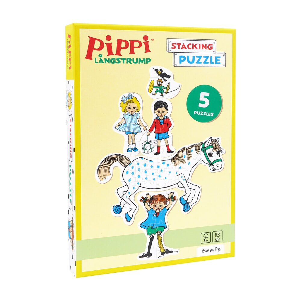 Barbo jouets Pippi puzzles à empiler (8632)