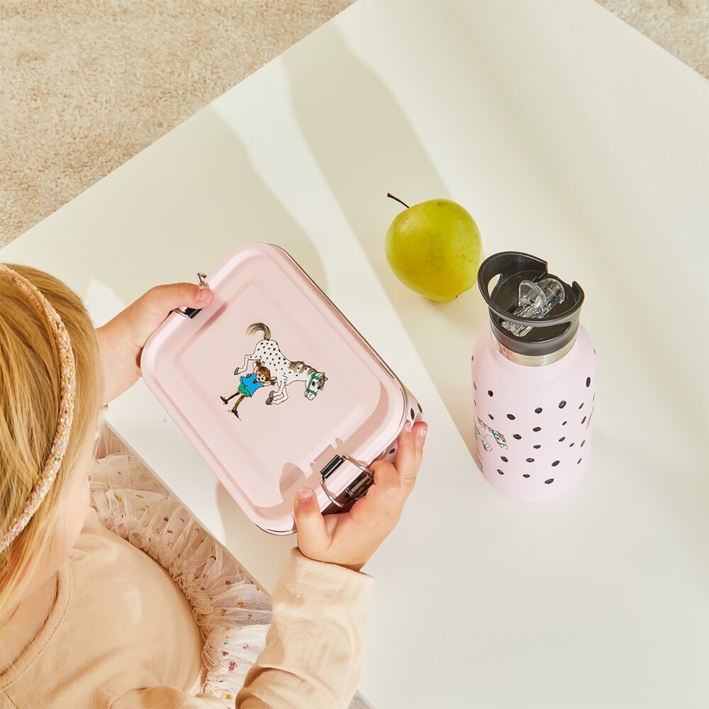 Barbo jouets boîte à lunch pippi - rose (8680)
