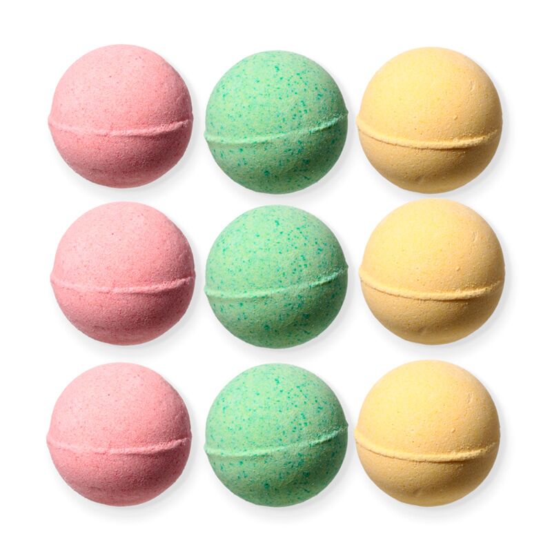 Coffret beauté 9 mini bombes de bain Butterfly Meadows