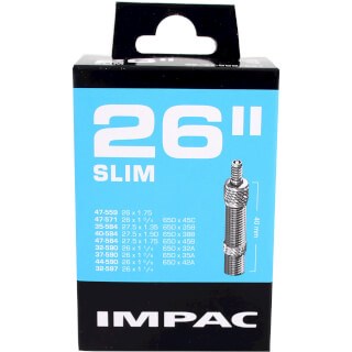 Impac (Schwalbe) tube intérieur DV12 26 pouces 32 47-597 40 mm