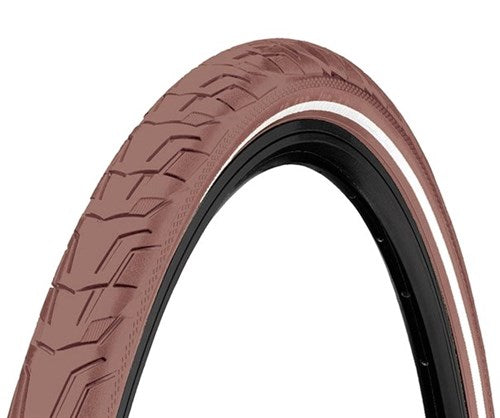 Continental ride city 28 x 1,75 filaire marron marron