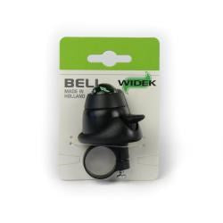 Cloche de vélo avec boussole 34 mm noir