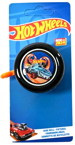 Sonnette de vélo Volare Hot Wheels - garçons - orange - noir