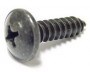 Marqueurs de scooter bofix 3,9 x 19 avec anneau - noir (25 pièces)