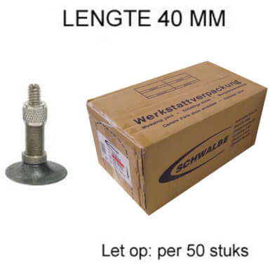Chambre à air Schwalbe dv17 28 28 47-622 635 hv 40mm (50pcs)