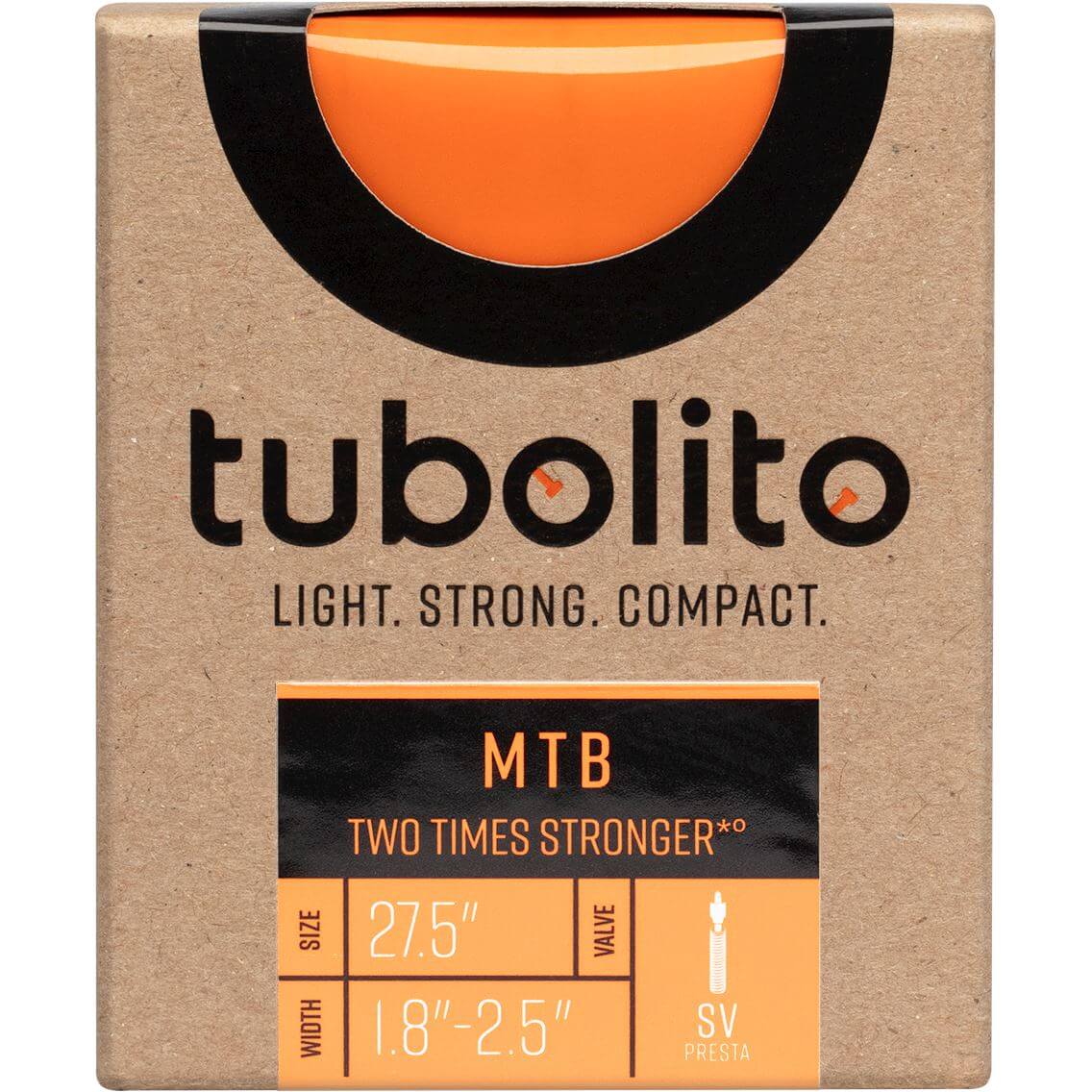Tube intérieur tubolito tube tubo mtb 27,5 x 1,8 - 2,5 fv 42 mm