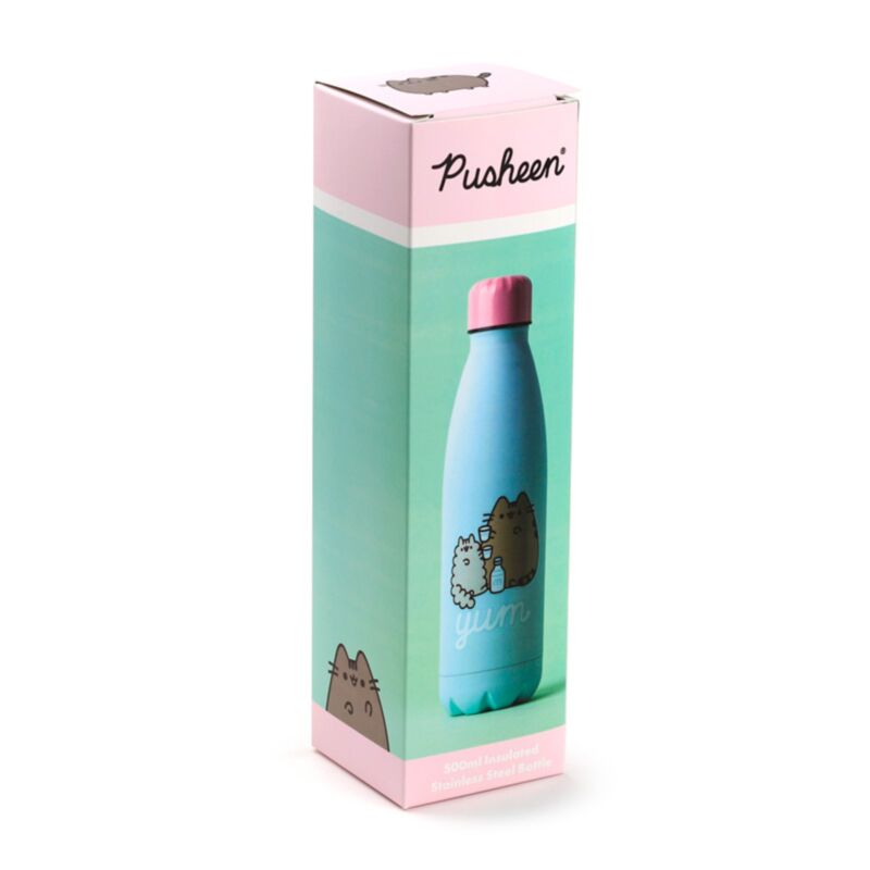 Bouteille thermos chat gourmand Pusheen 500ml