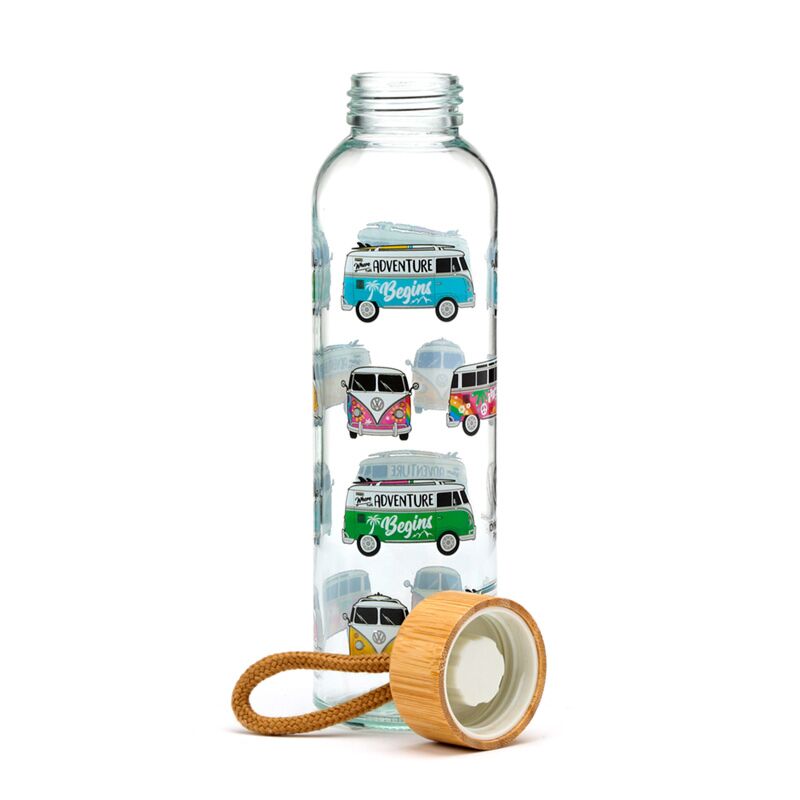 Bouteille d'eau en verre Volkswagen van vw t1 été surf 500ml