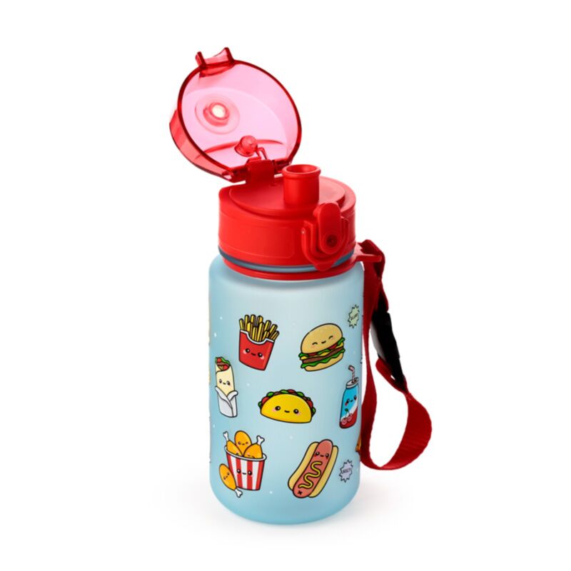 Gourde enfant ecozen Foodiemals pop top 350 ml