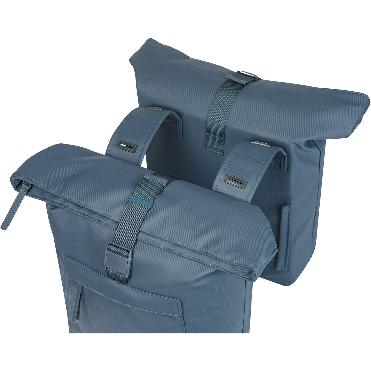Basil sac de vélo double brooklyn 41l 14 x 30 x 37 cm - bleu