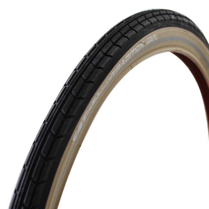 Pneu extérieur CST Tradition 28 x 1,75 noir crème refl