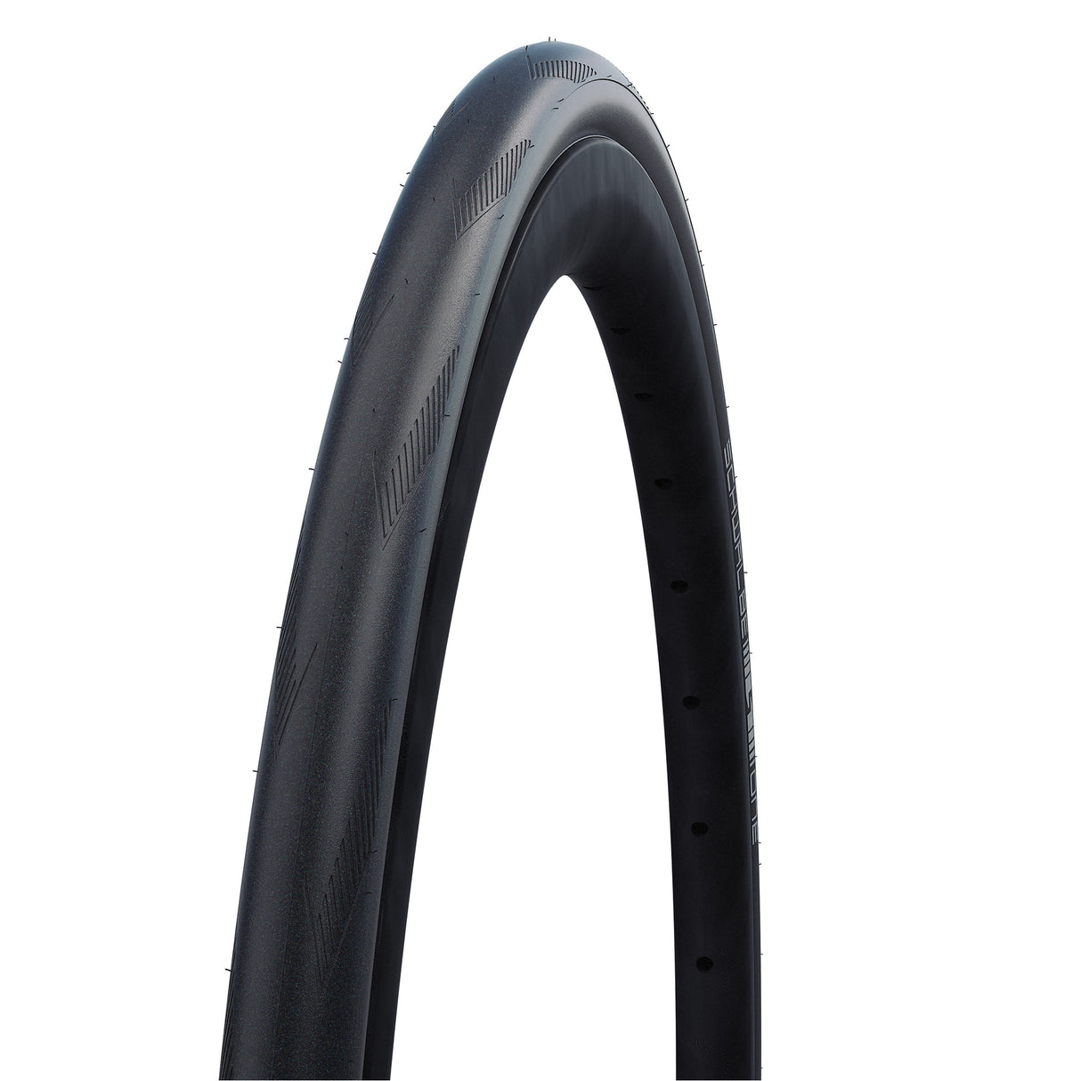 Pneu Schwalbe 24-1,00 (25-540) Un pli noir en fauteuil roulant